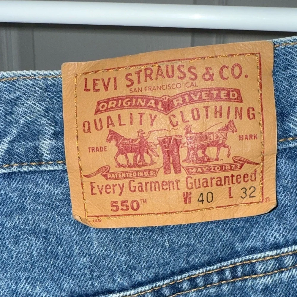 Levi's Men’s 550 Relaxed Fit Jeans 40x32